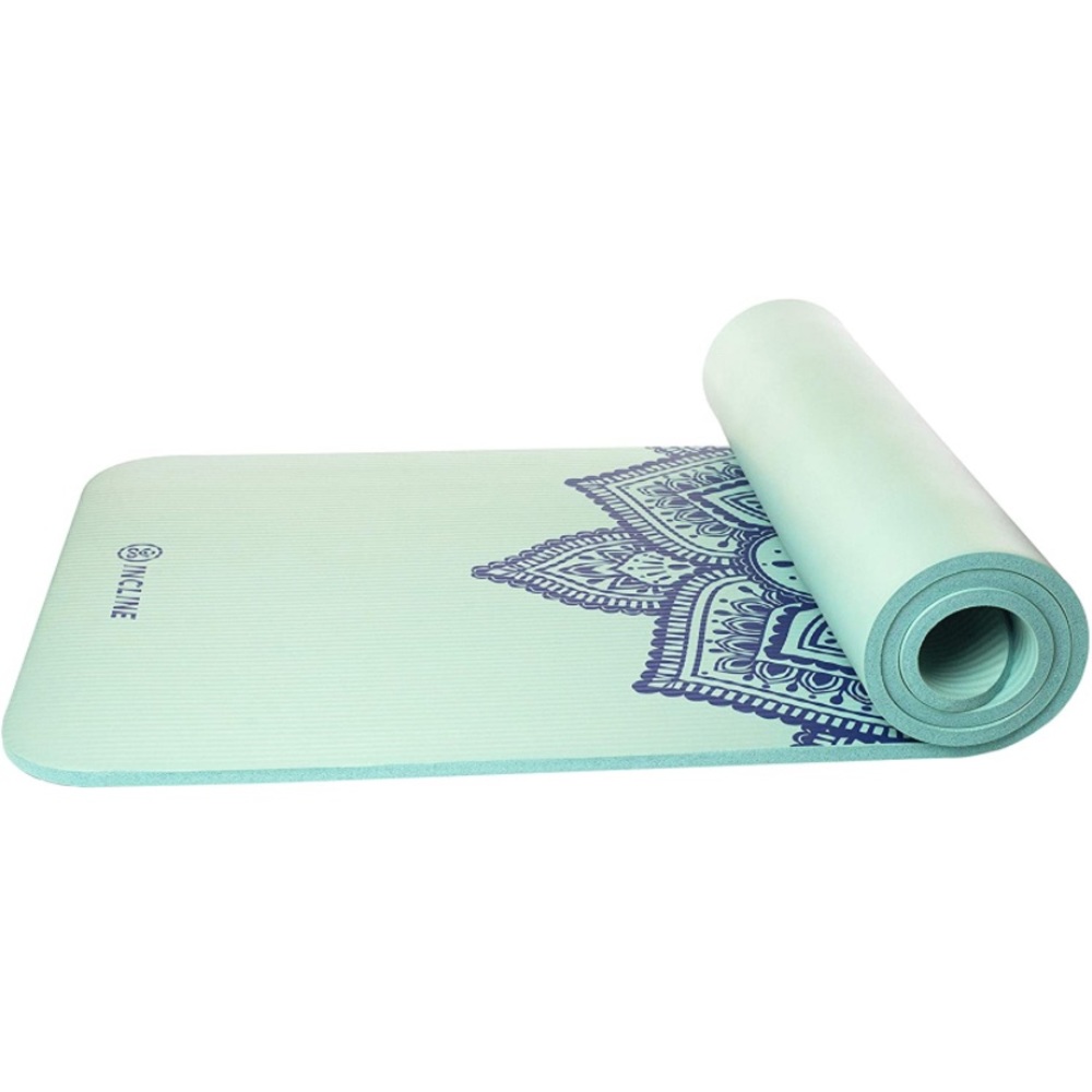 “Incline Fit” Extra Thick Lightweight Mat for Yoga, Meditation, Pilates, HIIT